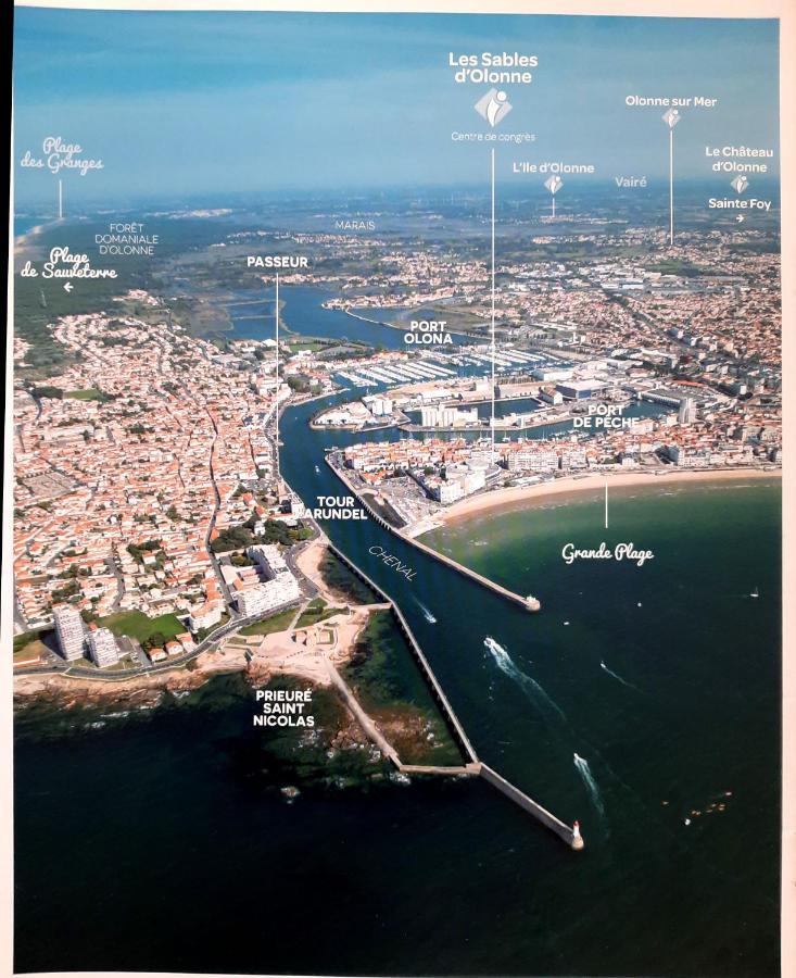 Appartement Vue Sur Mer Les Sables-dʼOlonne Εξωτερικό φωτογραφία